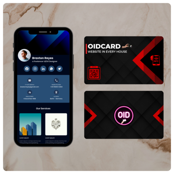 NFC Card - Ready-Made Design (1)