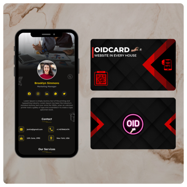 NFC Card - Ready-Made Design (1)
