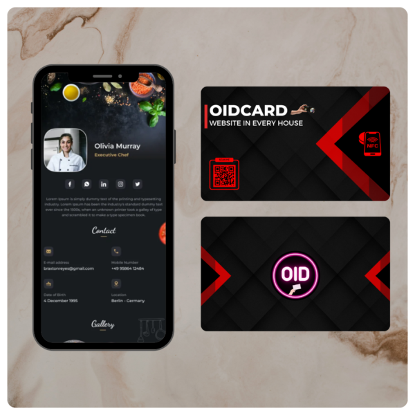 NFC Card - Ready-Made Design (1)