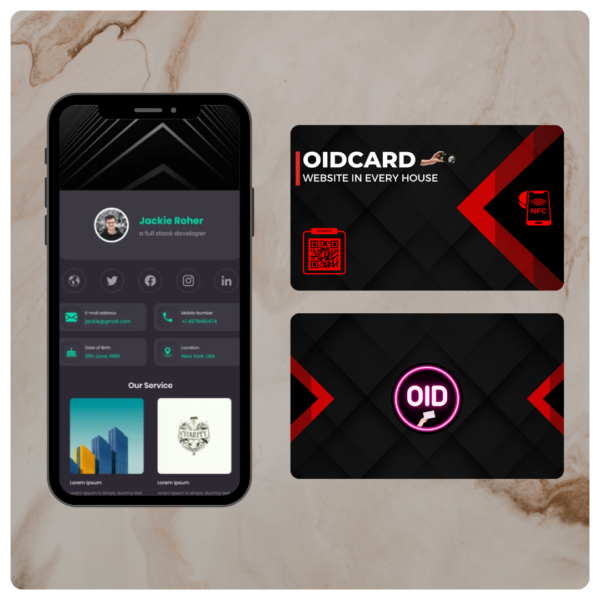 NFC Card - Ready-Made Design (1)