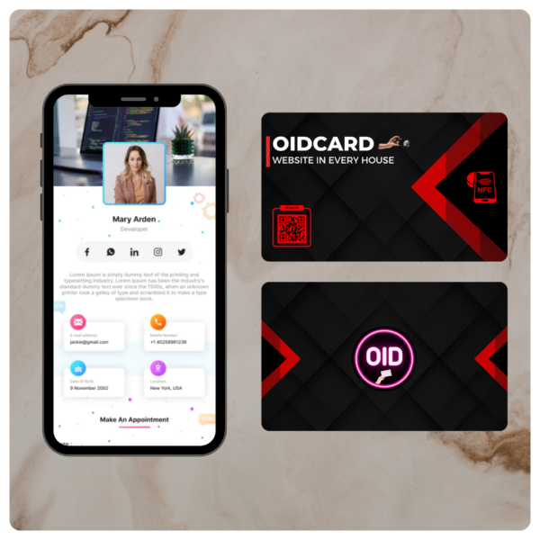 NFC Card - Ready-Made Design (1)
