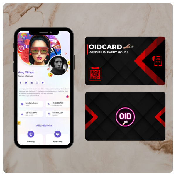 NFC Card - Ready-Made Design (1)