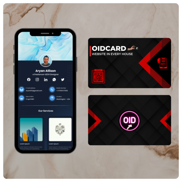 NFC Card - Ready-Made Design (1)