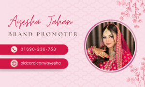 11. NFC Card in BangladeshDesign - Front